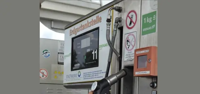 Der Betrieb der Erdgaszapfsäule auf dem Gelände der Globus Tankstelle in der Adolf-Kolping-Straße wird beendet. | Foto: Stadtwerke Neustadt
