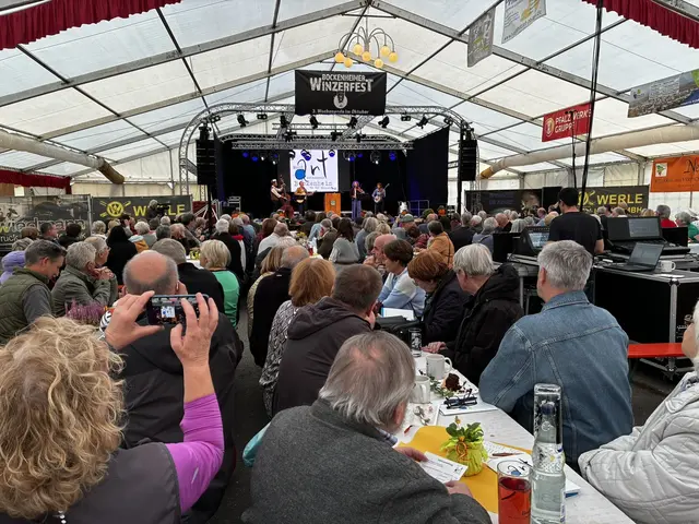 Die Shooflies beim 73. Pfälzischen Mundartdichter-Wettstreit in Bockenheim | Foto: Dr. Michael Werner