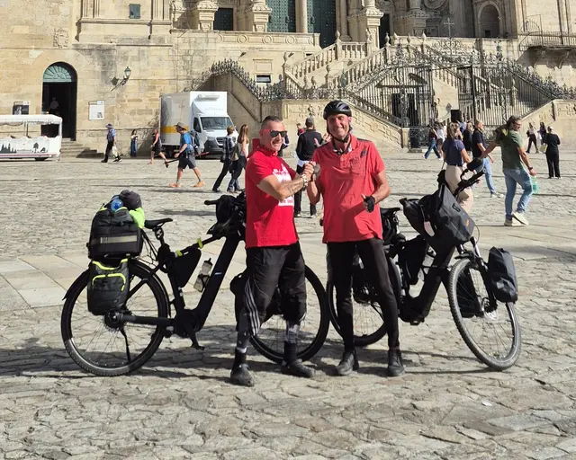 Am Ziel in Santiago de Compostela | Foto: Lang/gratis