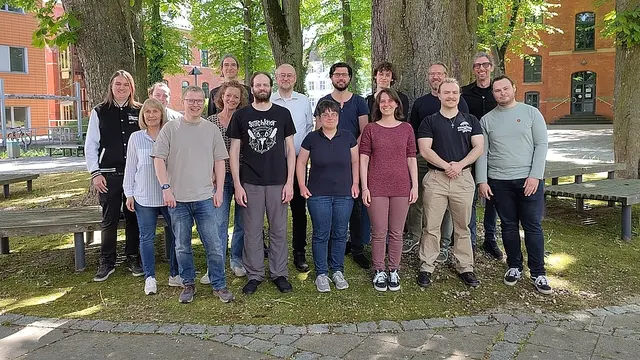 Ein Teil des Teams des ZFT. | Foto: Hochschule Worms