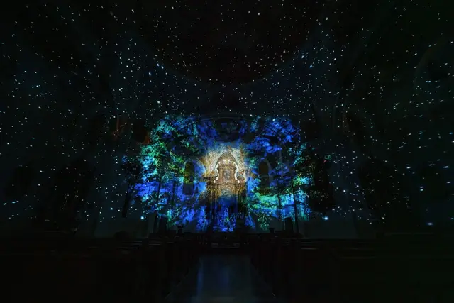 "LichtOper: NachtPfade – ZwischenWelten" von  Ingo Bracke  | Foto: Jessica Fleißig und Elsner Fotografie/gratis