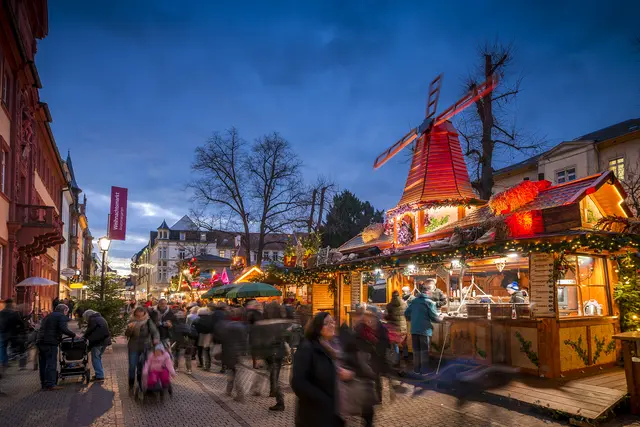 Der Heidelberger Weihnachtsmarkt im Anatomiegarten | Foto: © Tobias Schwerdt/frei