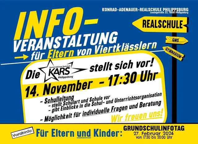 Einladung zur Info-Veranstaltung | Foto: KARS (pfa)