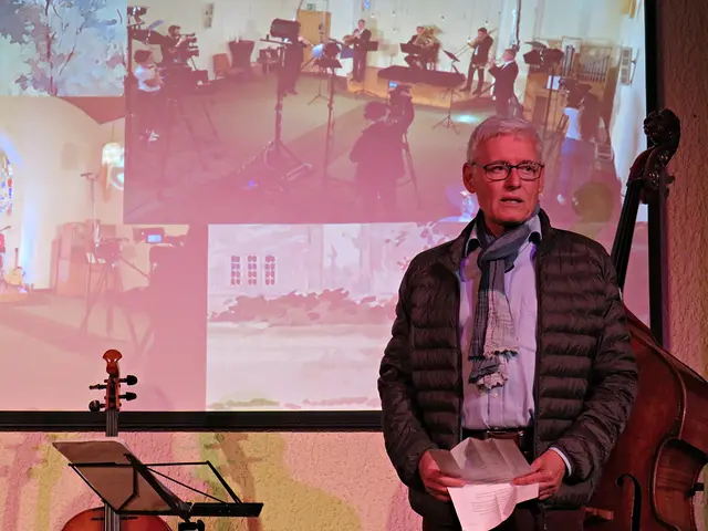 Matthias Gerber bei der Begrüßung | Foto: Brigitte Melder
