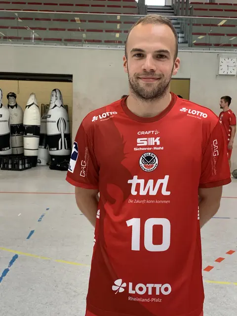 Spielmacher Vincent Bülow kam im Sommer 2025 zu den Eulen Ludwigshafen | Foto: Michael Sonnick