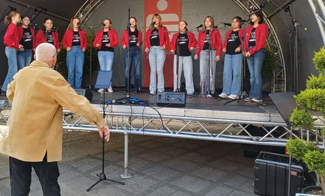 Die Musikschule plus unterhält musikalisch | Foto: Sarah Bößhar