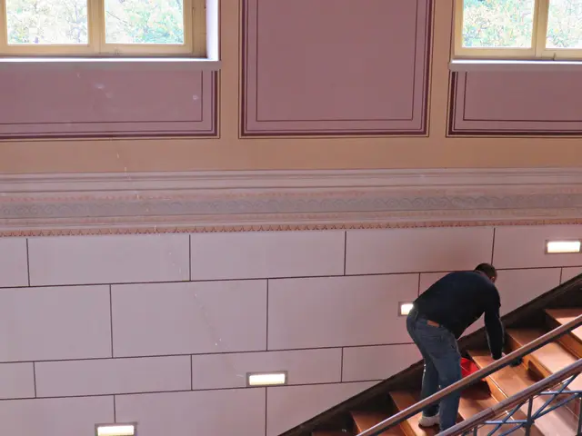 Bei diesem Schmuddelwetter wird Dreck reingetragen, aber nicht lange und dann wurde gefegt | Foto: Brigitte Melder