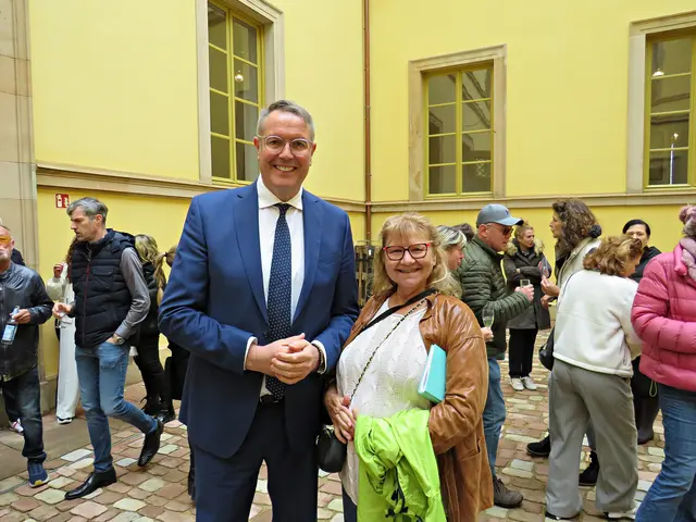 Und dann wurde ich auch noch mit ihm fotografiert als Erinnerung | Foto: Brigitte Melder