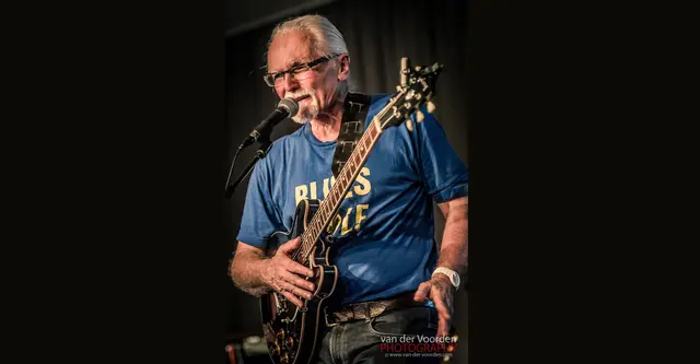 Blueslegende Wolfgang Schuster live am 7. November in der Kurve | Foto: Van der Voorden Photography