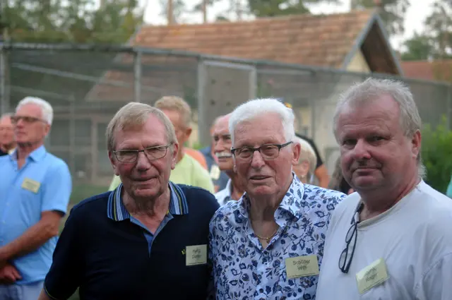 Olympiasieger Günter Haritz, EX Profi und Trainer Wille Schüller und Fotograf Roger Klenk  | Foto: Roger Klenk
