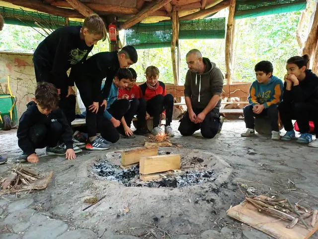 Wie man ein Feuer macht | Foto: Anpfiff ins Leben