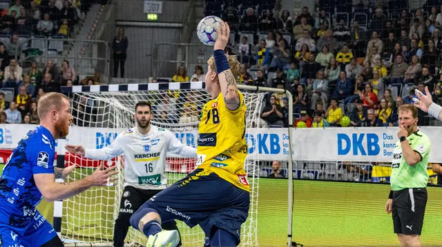 Edwin Aspenbäck beim Wurf | Foto: Wolfgang Neuberth