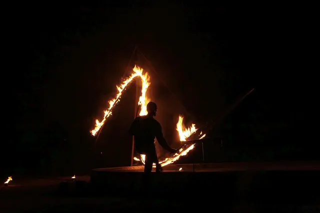 Feuershow  | Foto: © Christophe Debouits