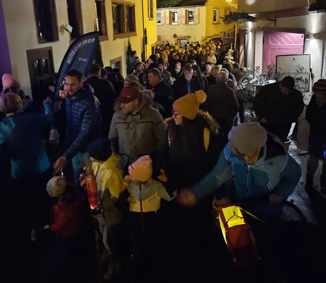 Laternenumzug in St. Martin. | Foto: Eva Bender