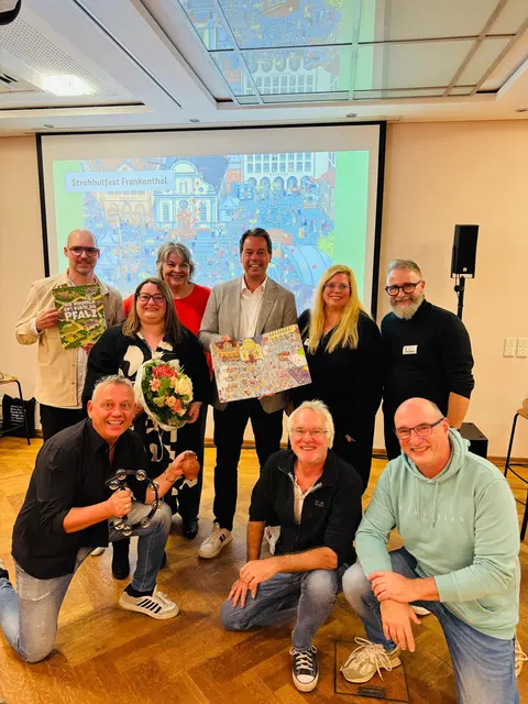 Die Vorstellung des Wimmelbuchs in Frankenthal. | Foto: Stadt Frankenthsl