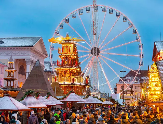 Ab dem 24. November verwandelt sich Karlsruhe wieder in eine festliche Weihnachtsstadt.  | Foto: KME Foto Juergen Roesner