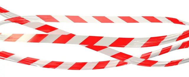 Symbolfoto Absperrung | Foto: vegefox.com/stock.adobe.com