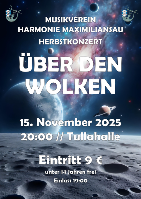 Das Plakat zur Veranstaltung. | Foto: MV Harmonie Maximiliansau / Jonathan Schaffner