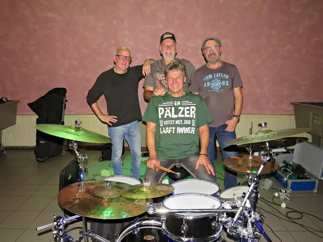 Gut aufgelegt: Die Band Stonehenge Acoustic Friends | Foto: Brigitte Melder