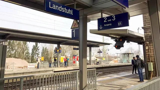 Der Bahnhof Landstuhl: Ab dem Fahrplanwechsel im Dezember entfallen die ICE-/IC-Halte – Reisende steigen künftig in Kaiserslautern oder Homburg (Saar) um. | Foto: Tourismusverband Landstuhl