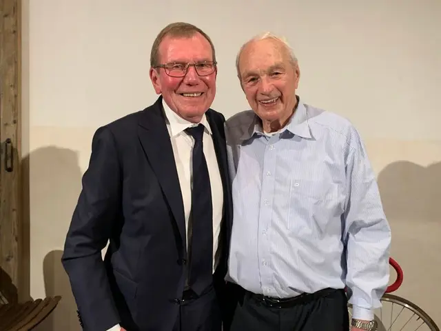 Günter Haritz und Willi Altig | Foto: Michael Sonnick