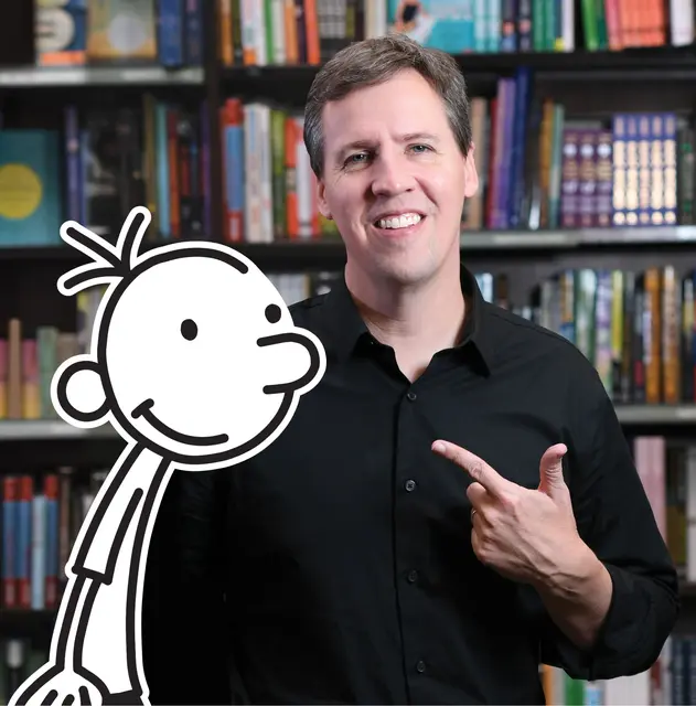 Jeff Kinney ist einer der weltweit erfolgreichsten Kinderbuchautoren und bekannt für seine Reihe „Gregs Tagebuch“ | Foto: Filip Wolak/gratis