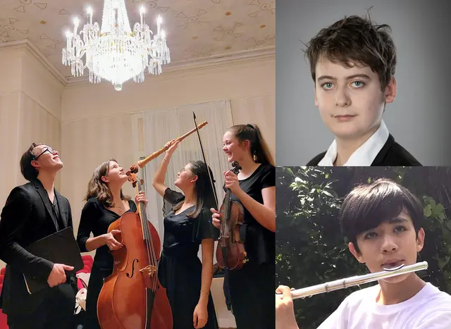 Unsere "Young Elites" präsentieren wir 2025 in der Christuskirche Karlsruhe. Samstag, 8.11.2025, 19 Uhr: "Studio 16", Leonard Gürtel (Orgel) und Leo Toursel (Querflöte). | Foto: WMJK