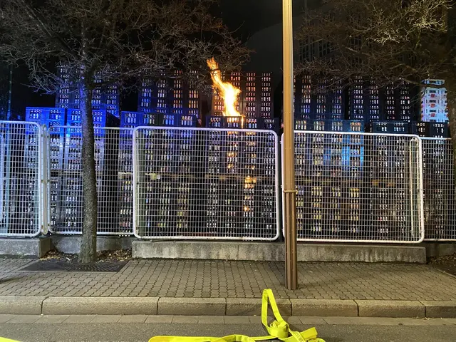 Am Halloween-Abend kam es auf dem Gelände der Brauerei „Park &amp; Bellheimer AG“ in der Zweibrücker Straße in Pirmasens zu einem Brand | Foto: Polizeidirektion Pirmasens