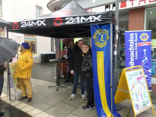 Der Lions Club Kusel ist auch vertreten | Foto: Anja Stemler