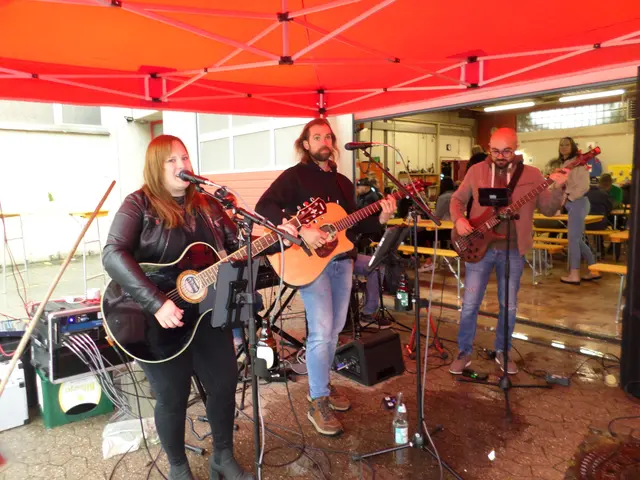 Musikalischer Auftritt bei der Feuerwehr | Foto: Anja Stemler