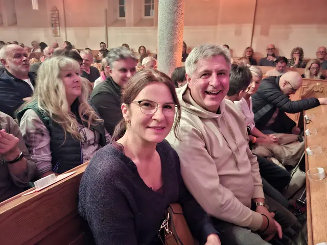 Ewa aus Dannenfels und Ralf aus Maikammer waren das erste Mal bei "Church in Colors" | Foto: Brigitte Melder