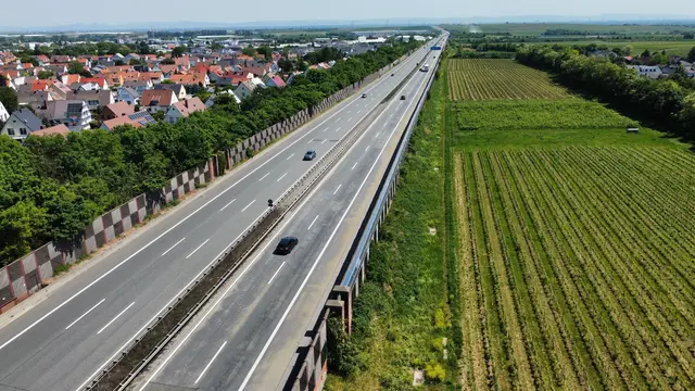 Die  Bauarbeiten zwischen dem Autobahnkreuz Frankenthal und der Abfahrt Wattenheim  verzögern sich. | Foto: Rainer Alebrand/ Autobahn GmbH 