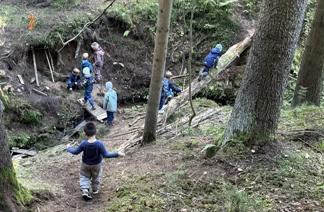 Die Kindergarten-Kinder in der Steiermark leben intensiv mit der Natur.    | Foto: Prot. Kita-Verbund LU 