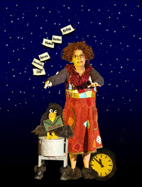 "Die Hexe Wackelzahn feiert Weihnachten" ist ein Kindertheater für Kinder ab 5 Jahren, das am 12. Dezember in Bad Dürkheim stattfindet. | Foto: Doris Batzler