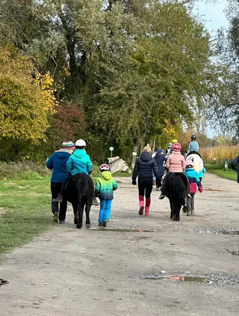 Höhepunkt des Tages: ein Erlebnisausritt rund um die Anlage des Reitclubs Speyer | Foto: Reitclub Speyer