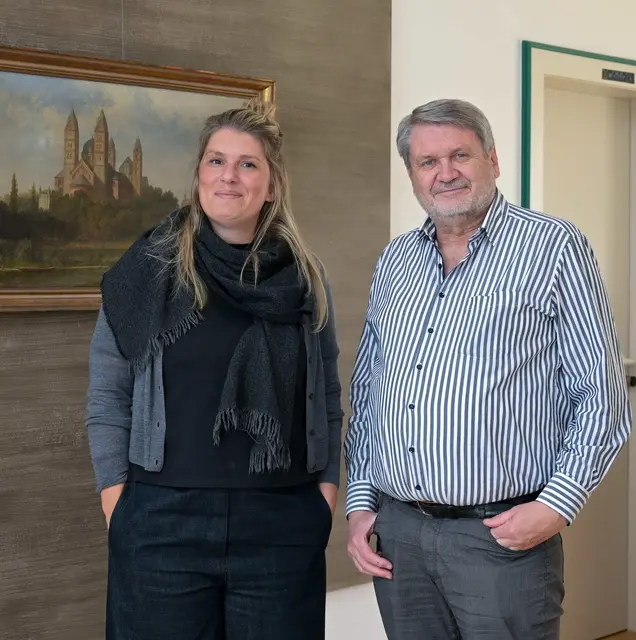 Katharina Kuntz übernimmt das Amt der Dom- und Diözesankonservatorin von Wolfgang Franz  | Foto: Klaus Landry/gratis