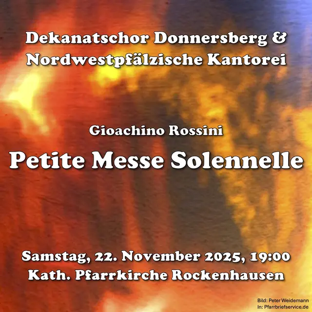 Geistliches Konzert in der Pfarrkirche St. Sebastian, Rockenhausen | Foto: Bild: Peter Weidemann In: Pfarrbriefservice.de