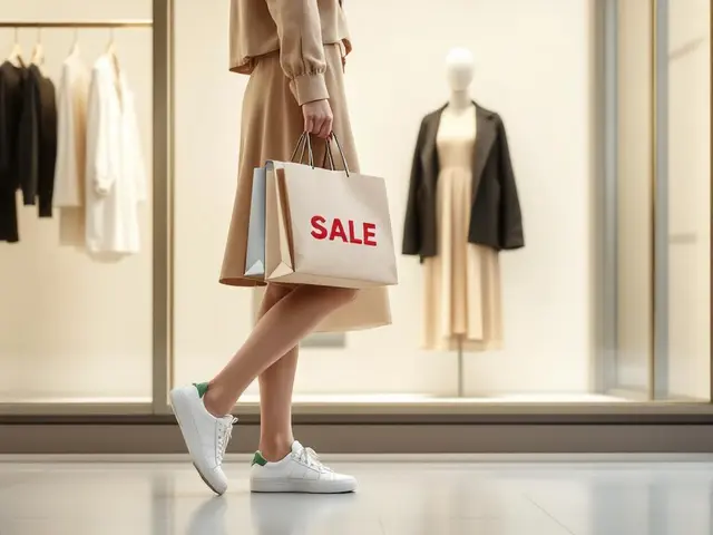 Wann ist Black Friday: Schon vor dem eigentlichen Shopping-Tag, in der „Black Week“, beginnen viele Händler bereits mit den Sonderangeboten-Shopping. 2025 findet der Tag am Freitag, 28. November, statt. | Foto: Stephanie Walter - erstellt mit KI