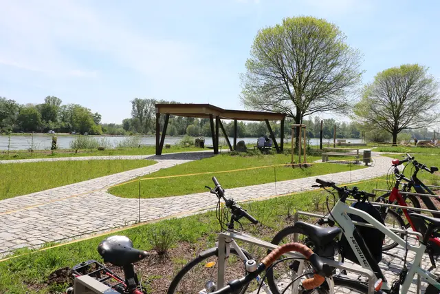 Rast am Rheinvorland bei Leimersheim | Foto: Heike Schwitalla