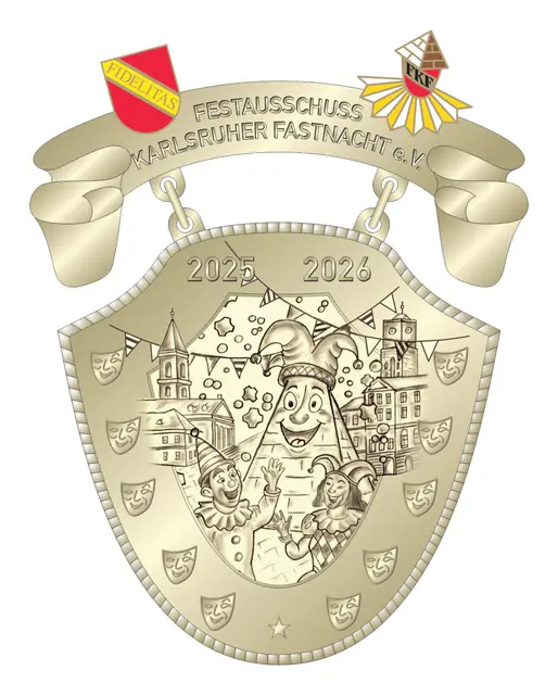 Jahresorden des Festausschuss KARLSRUHER FASTNACHT | Foto: Festausschuss KARLSRUHER FASTNACHT