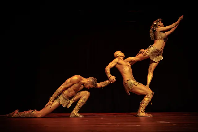 Akrobatik-Trio LaMetta | Foto: Paul Needham