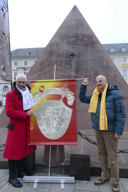 FKF-Präsident Michael Maier und Michael Obert | Foto: Jutta Hauswirth