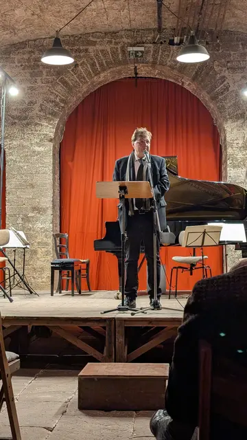 Anmoderation Michael Landgraf | Foto: Leni Bohrmann