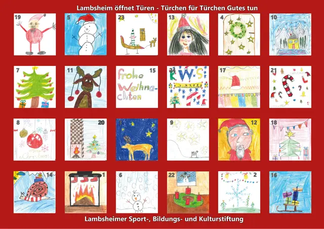 Adventskalender Lambsheim | Foto: Kultur- und Bildungsstiftung Lambsheim