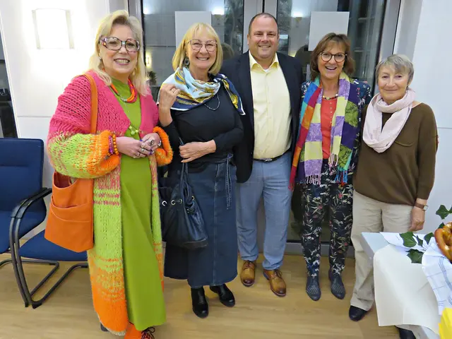 Von links nach rechts: Hanni, Baraba Regelin, Patrick Fassott, Brigitte Domke und Gitta Eckrich | Foto: Brigitte Melder