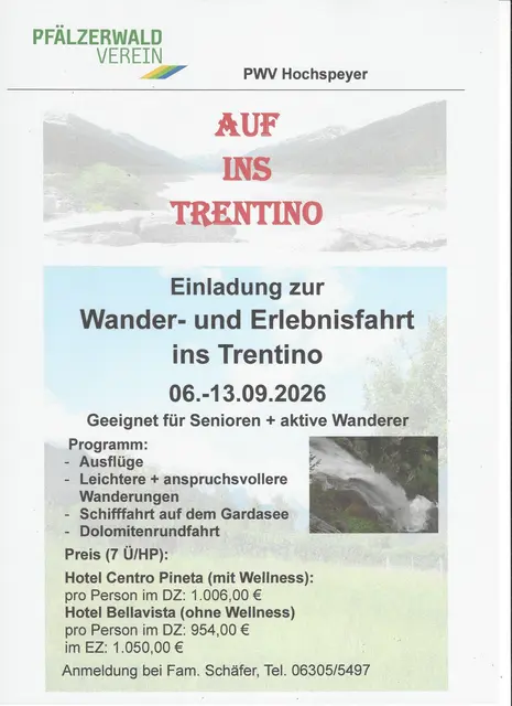 Fahrt ins Trentino | Foto: Ich