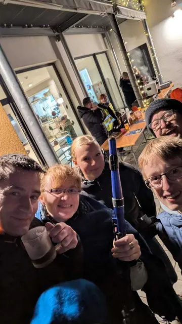 Die MusikerInnen an der Kita Römerstraße  | Foto: Nicole Peschke 