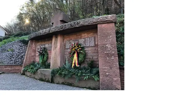 Das Ehrenmal im Ortsteil Bindersbach  | Foto: Stadt Annweiler