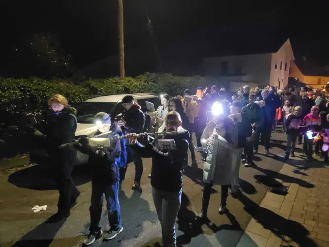 Los gehts an der katholische Kirche in Iggelheim  | Foto: Nicole Peschke 