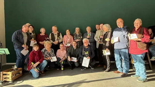 Gruppenbild mit Siegern: der Pälzer Prosa Preis 2025 | Foto: Dr. Michael Werner